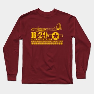 B-29 Superfortress (distressed) Long Sleeve T-Shirt